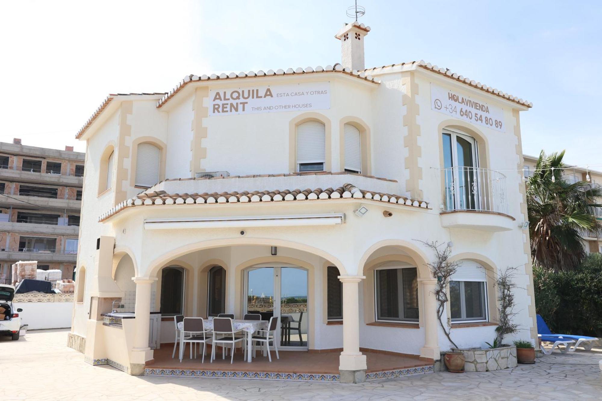 Chalet En La Playa Con Piscina Privada - Holavivienda Inmobiliaria Dénia Exterior foto
